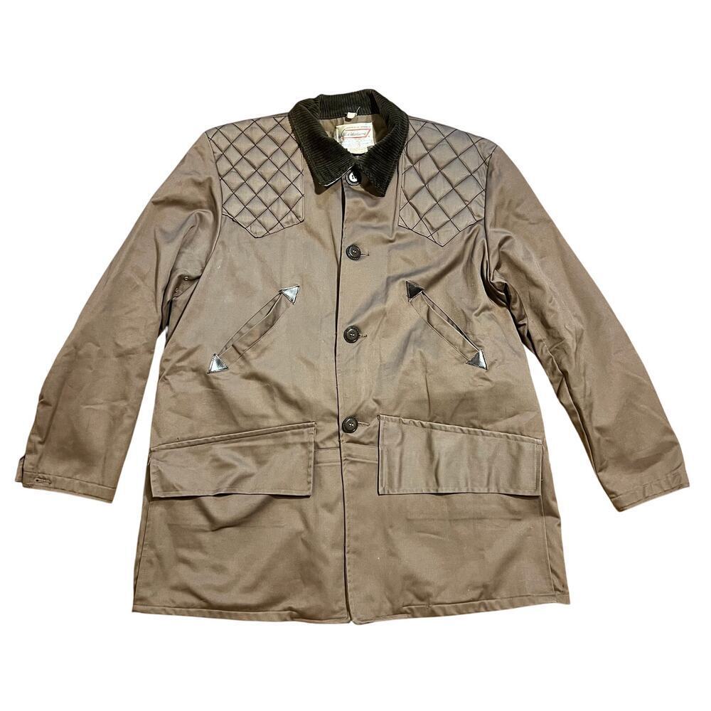 Vintage 60s Mens Sears Roebuck TED WILLIAMS Shooting Hunting Jacket Coat size 42